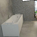 Smaragd whirlpool bathtub 170x70 standard flat 10 – Вана БГ 11.3.15.0004 – миниатюра 3